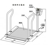 血透用輪椅電子稱