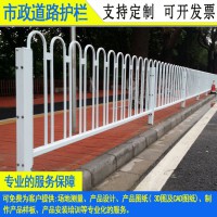 珠海中央文化市政護欄 河源花式道路鐵藝欄桿 德式路側隔離護欄